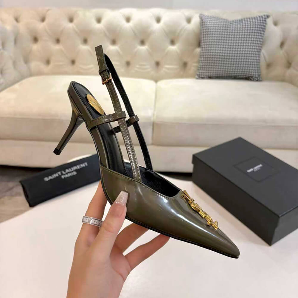 Y51 slingback pumps