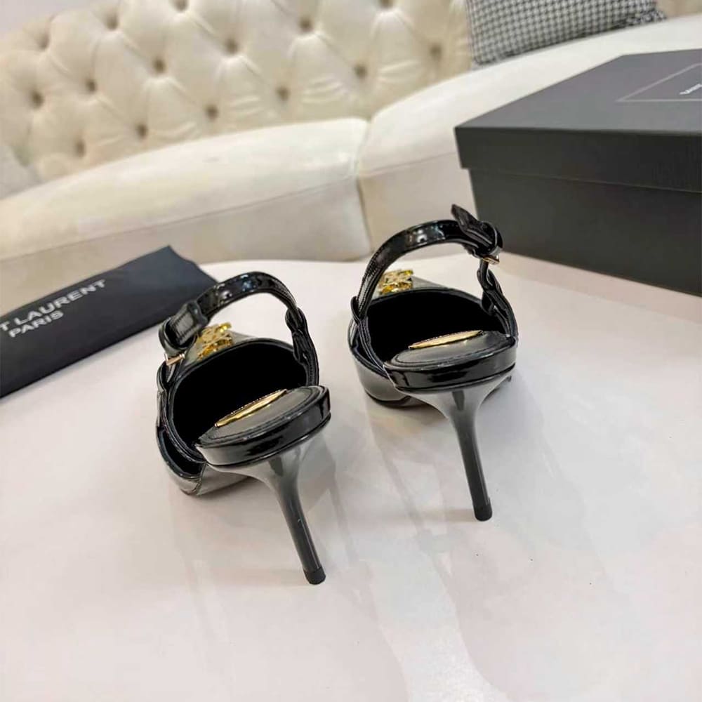 Y51 slingback pumps