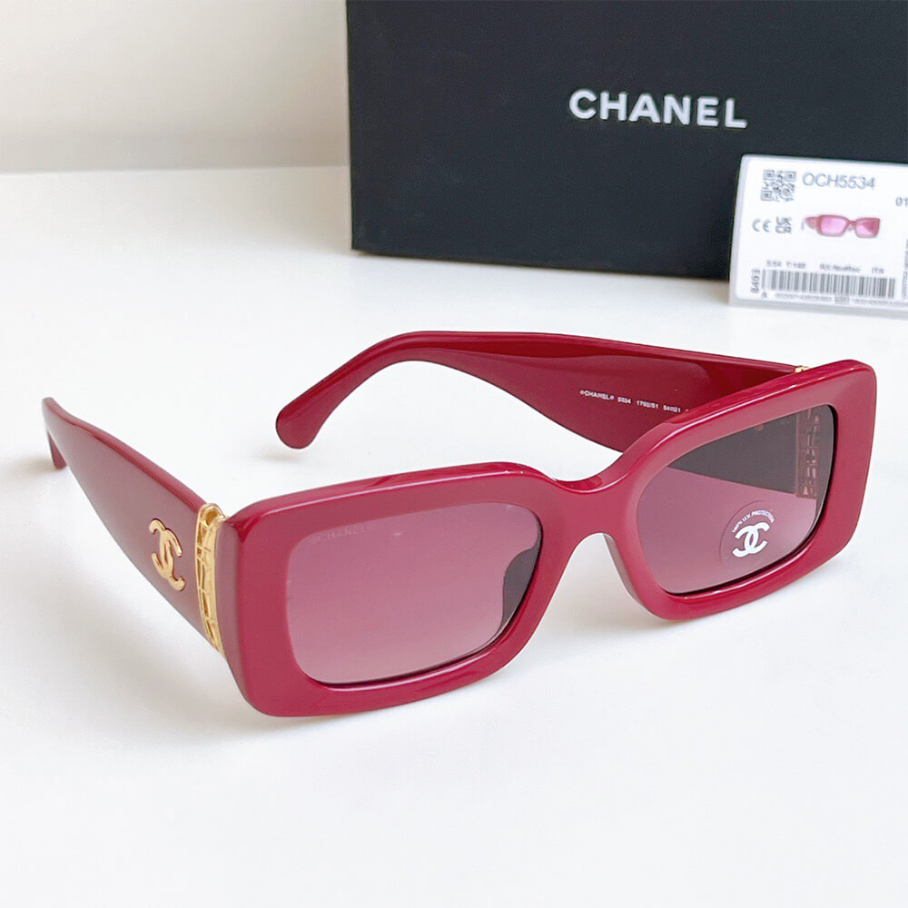 Ch**el Rectangle Sunglasses