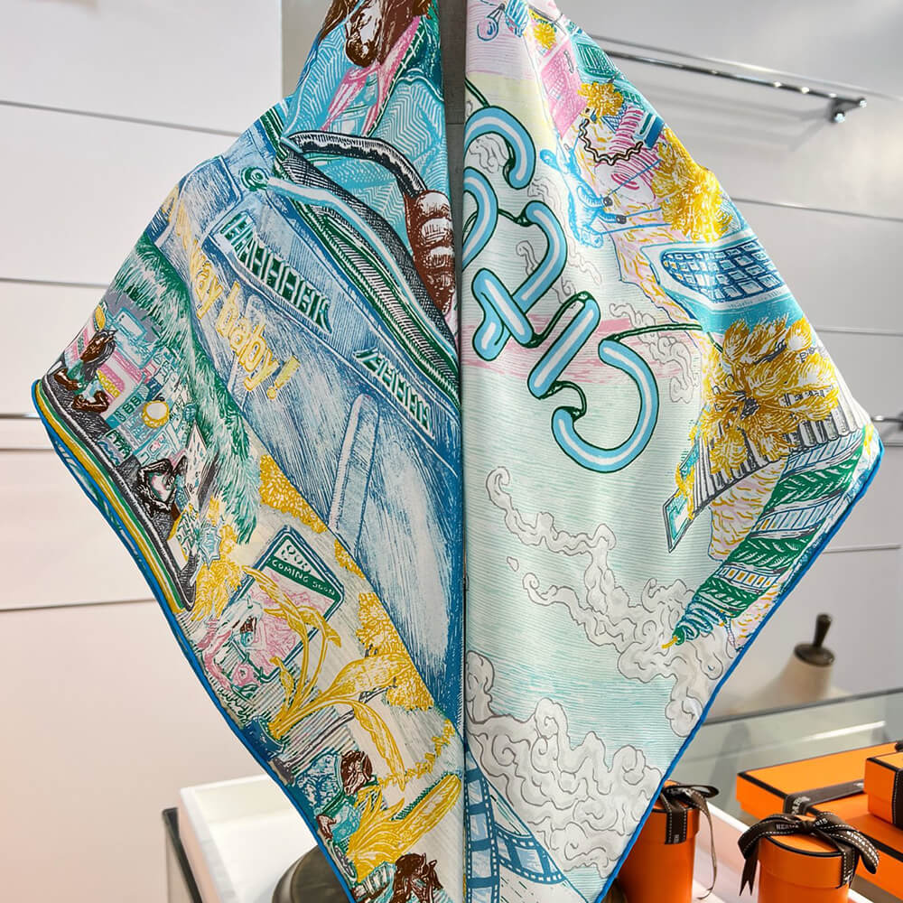 H**me5 City of Light scarf 90