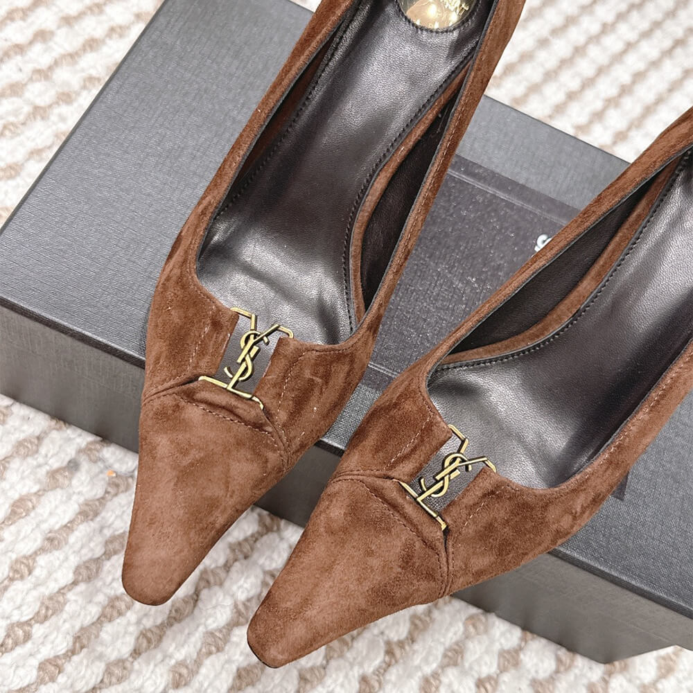 Y51 BABYLONE BRETEUIL pumps in suede