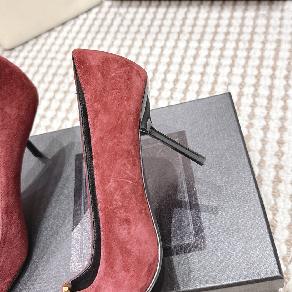 Y51 BABYLONE BRETEUIL pumps in suede
