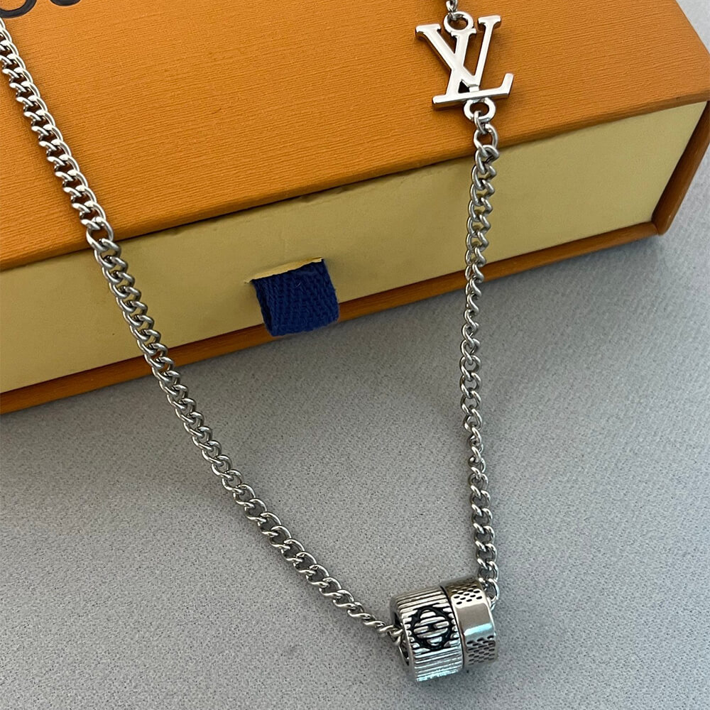 LV Damier Rings Pendant