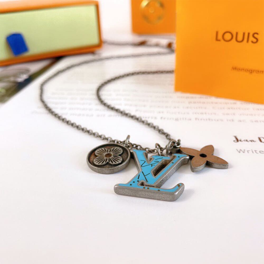 LV Turquoise Necklace