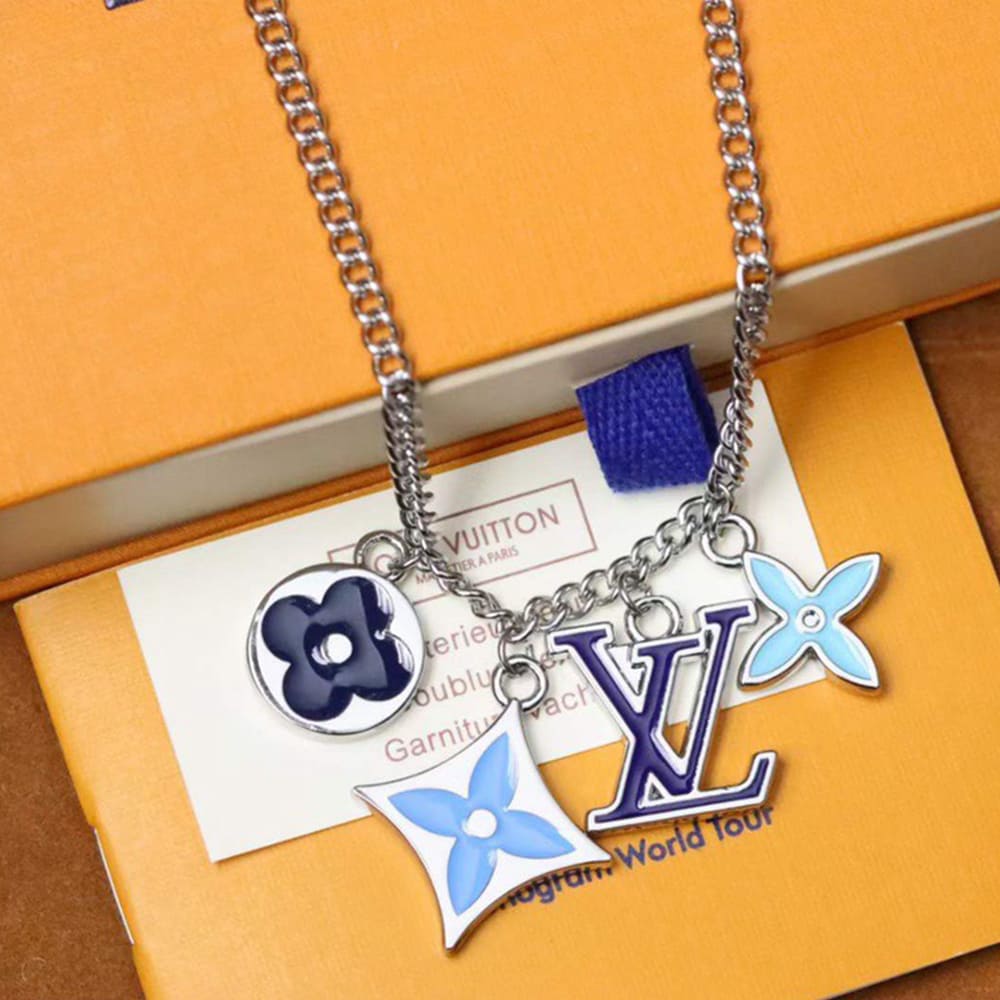 LV INSTINCT ENAMELLED Necklace