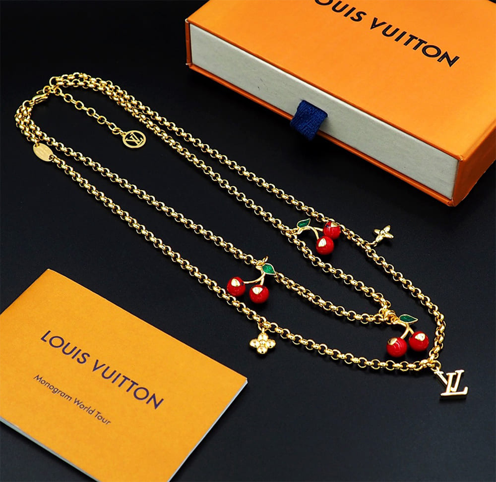 LV x TM Cerise Necklace