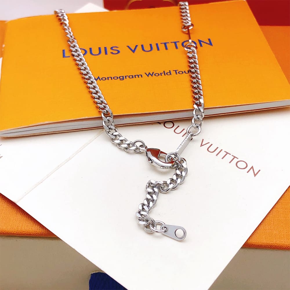 LV Monogram Row Pendant