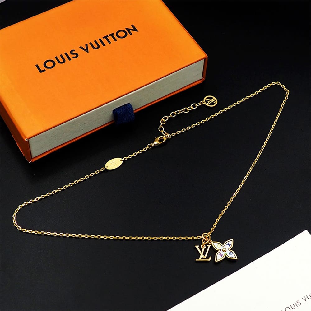 LV x TM Monogram Multicolor Necklace