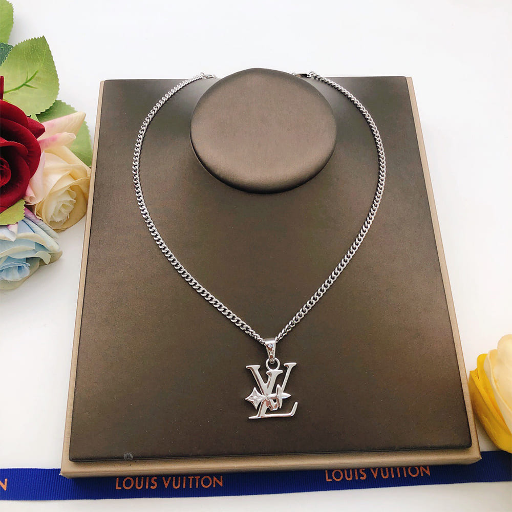 LV Monogram Row Pendant