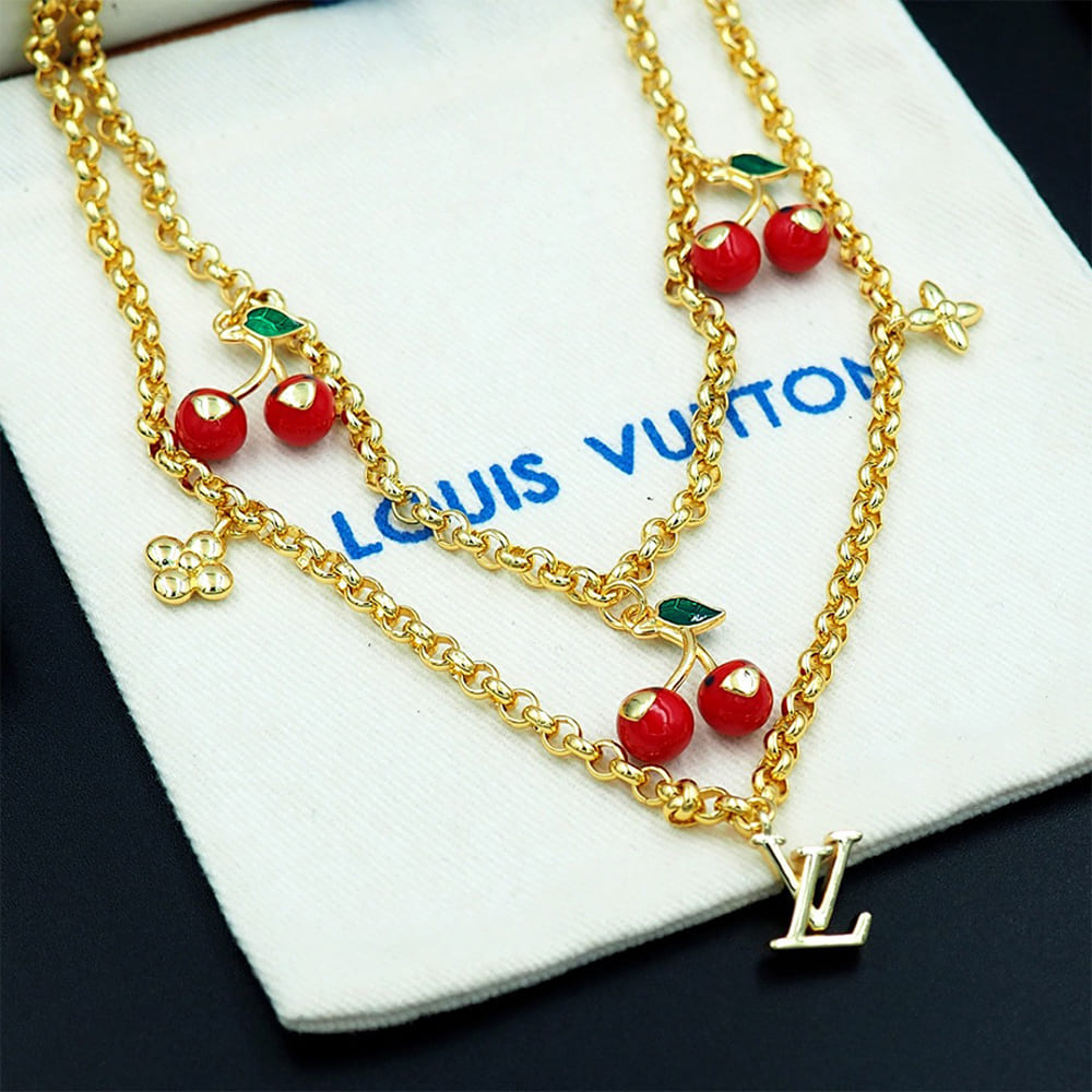 LV x TM Cerise Necklace