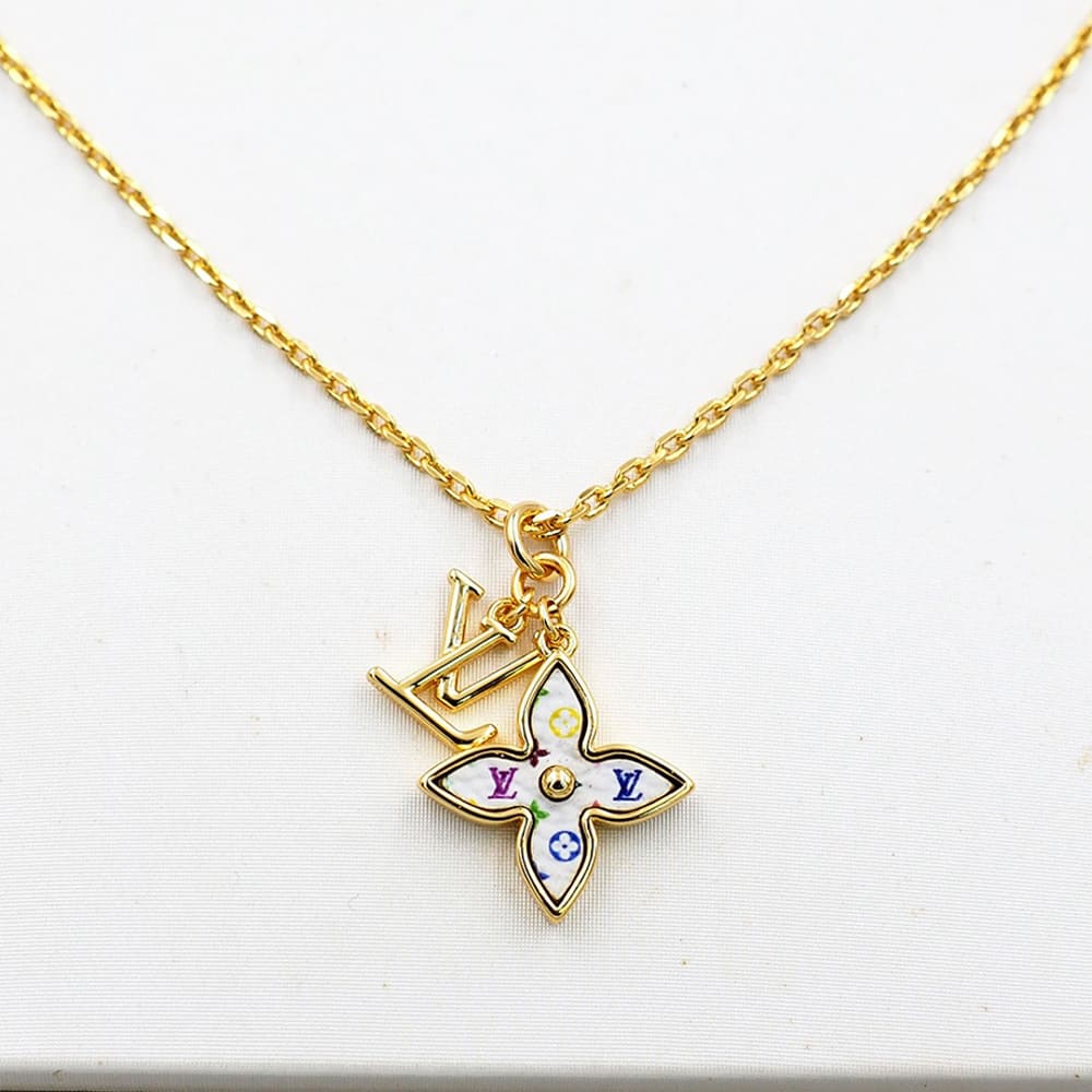 LV x TM Monogram Multicolor Necklace