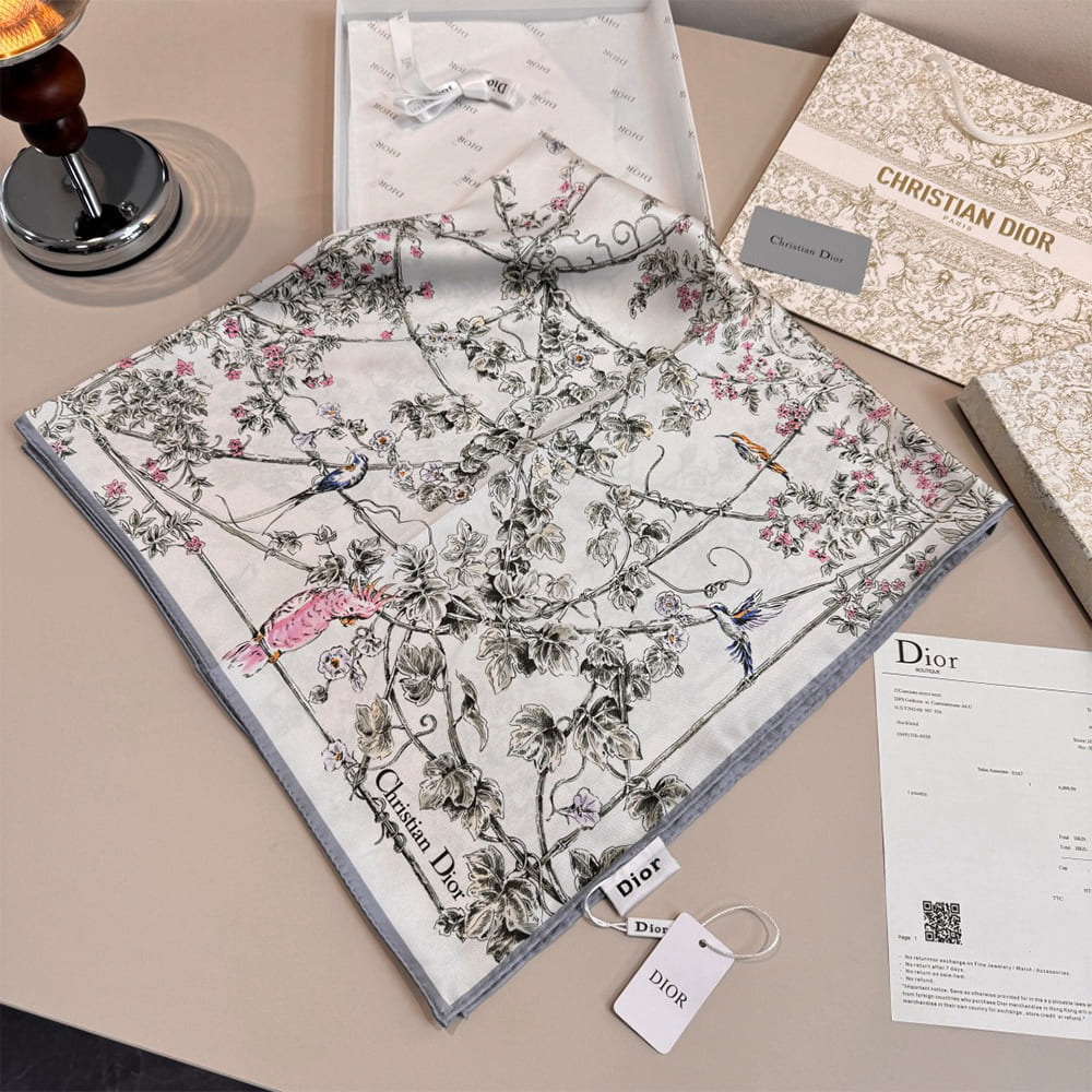 D10r Jardin D-Étoile 90 square scarf