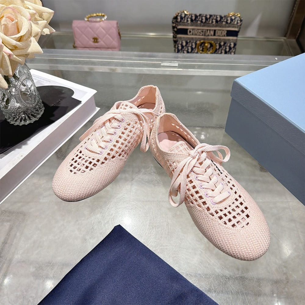 Pra*a Collapse crochet laced sneakers (EU SIZE 35-41)