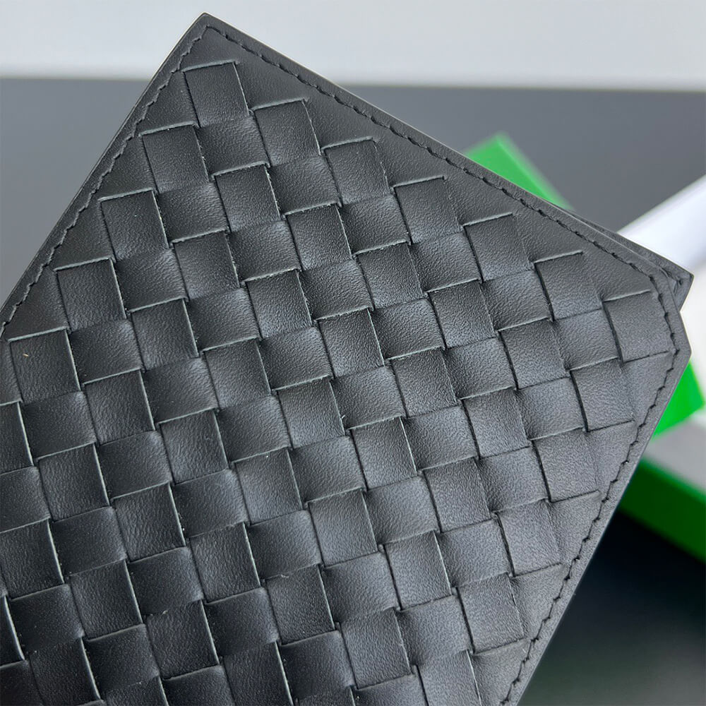 Intrecciato Piccolo Bi-Fold Wallet(HIGH-END GRADE)
