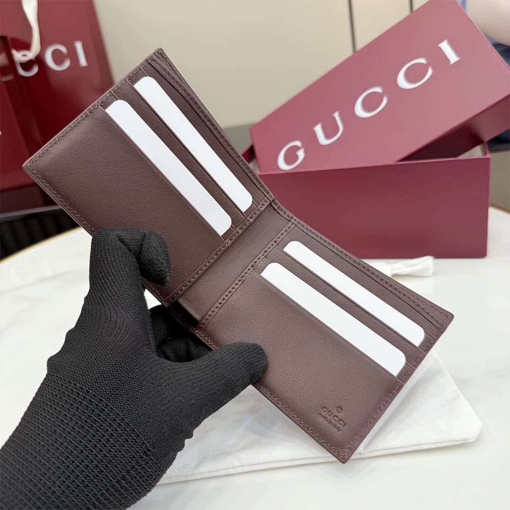 Bordeaux interior GG bi-fold wallet(HIGH-END GRADE)