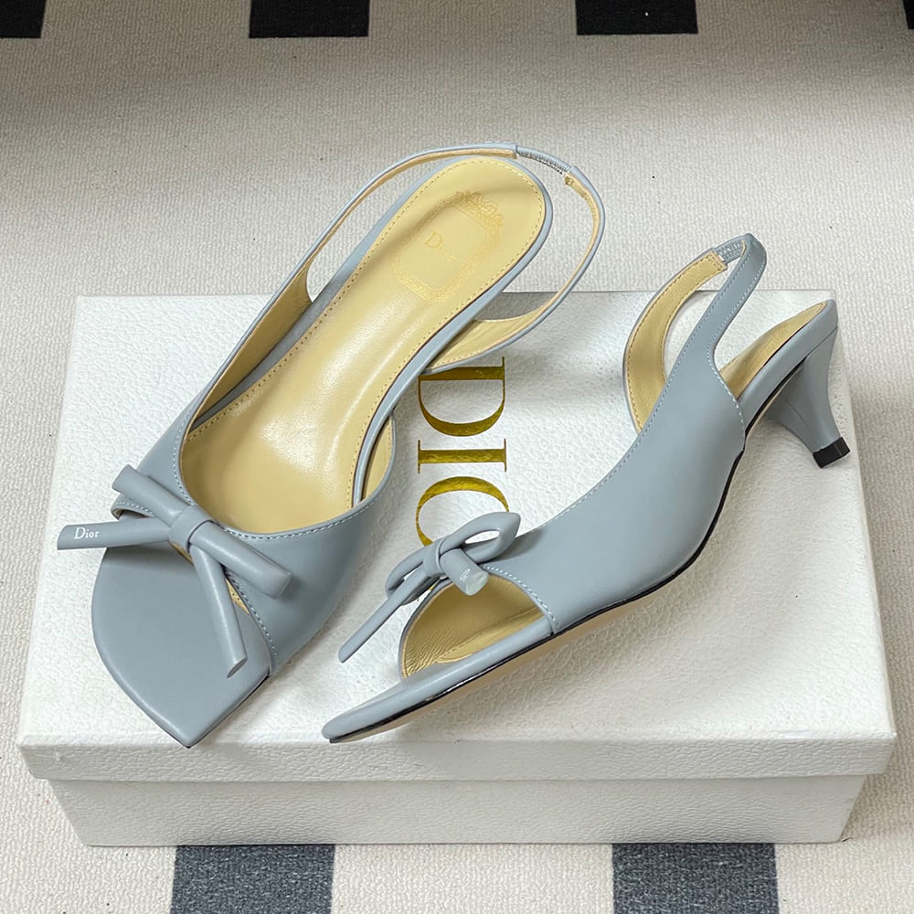 D10r Bow Heeled Slingback Sandal (EU SIZE 35-42)