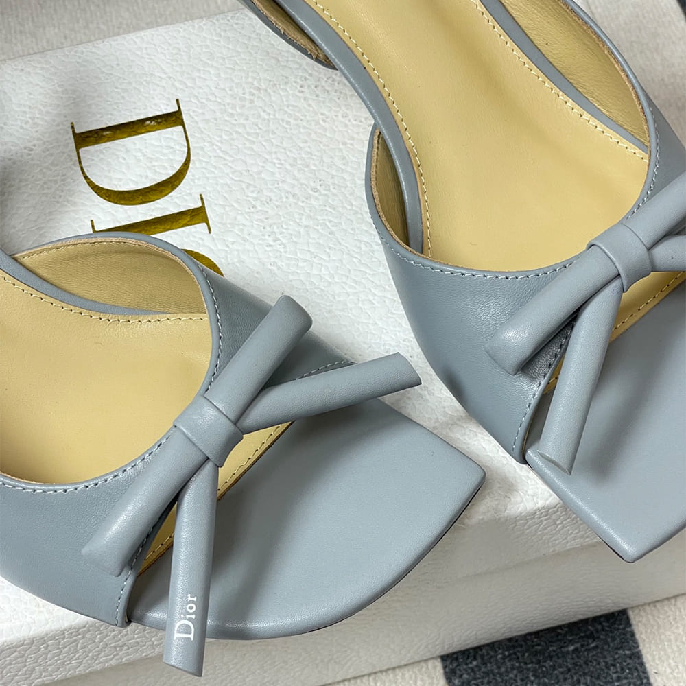 D10r Bow Heeled Slingback Sandal (EU SIZE 35-42)