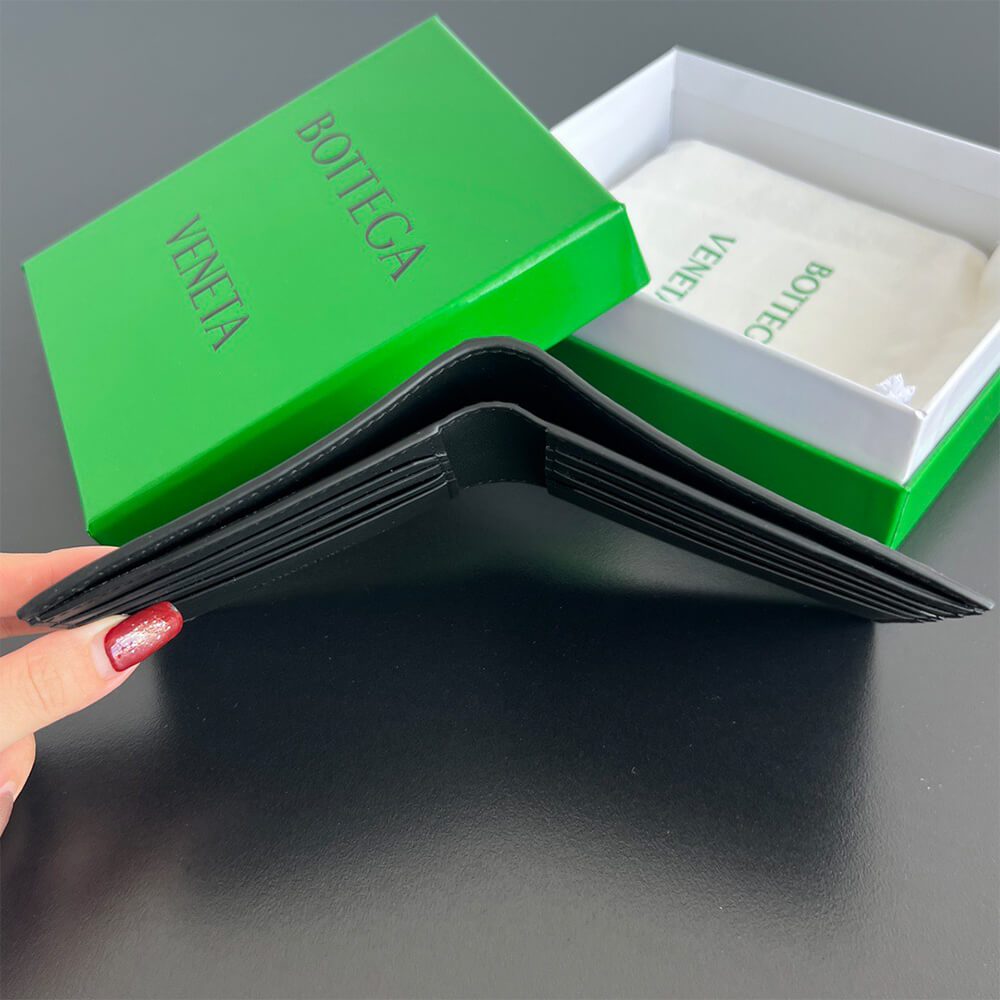 Intrecciato Piccolo Bi-Fold Wallet(HIGH-END GRADE)