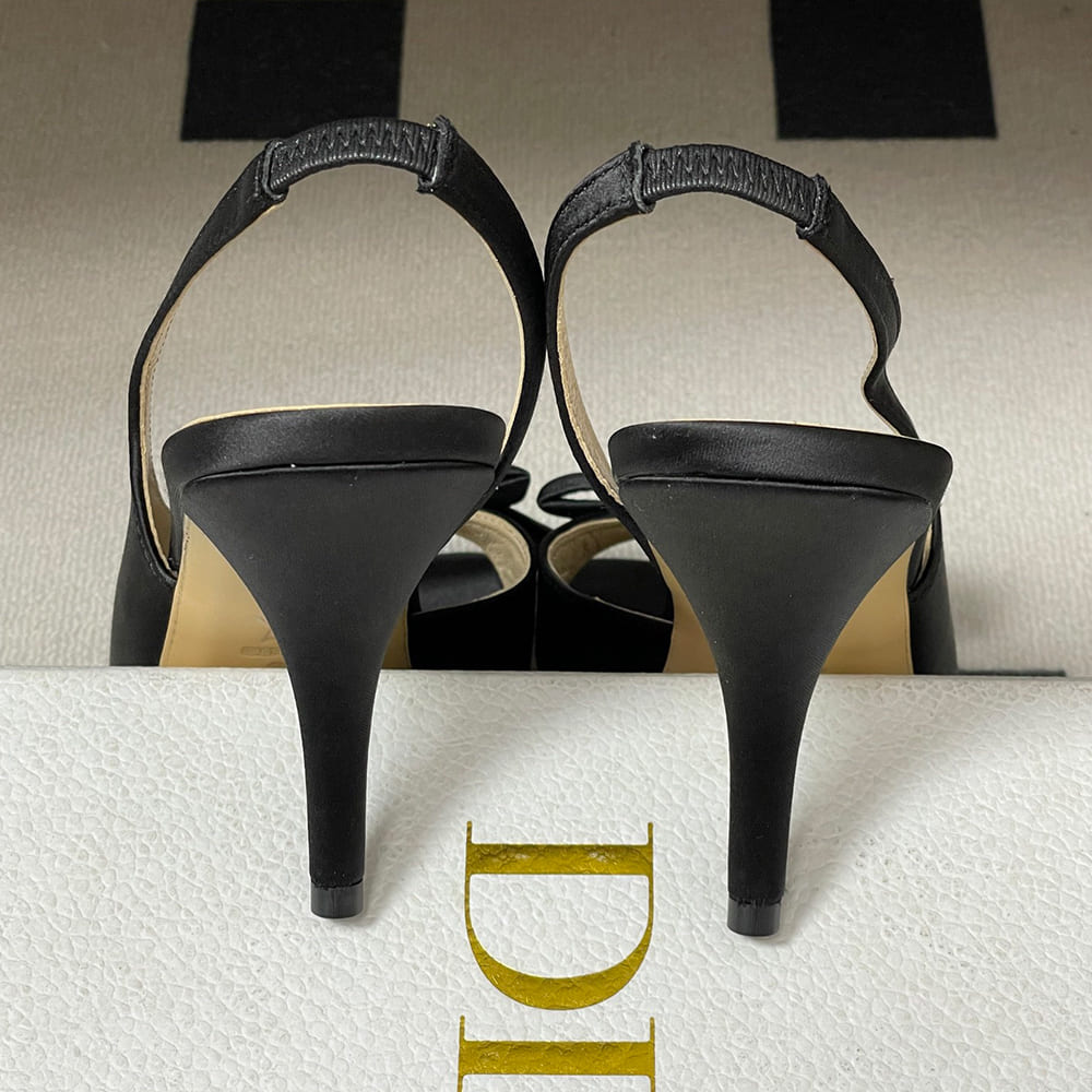 D10r Bow Heeled Slingback Sandal (EU SIZE 35-42)