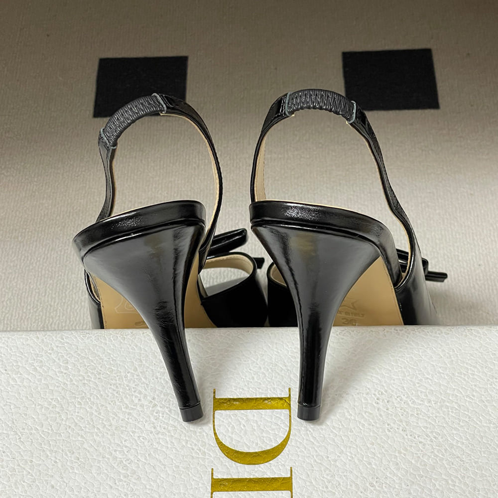 D10r Bow Heeled Slingback Sandal (EU SIZE 35-42)