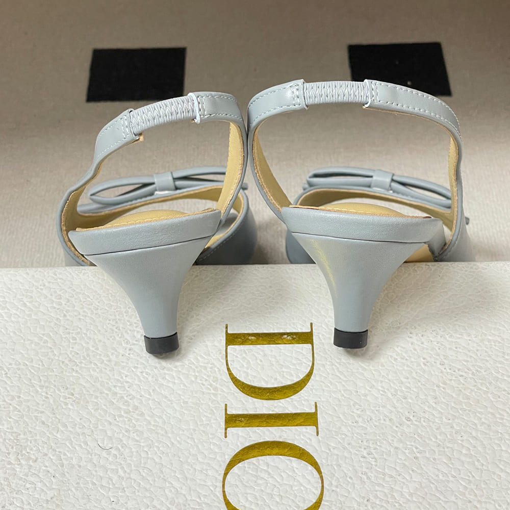 D10r Bow Heeled Slingback Sandal (EU SIZE 35-42)