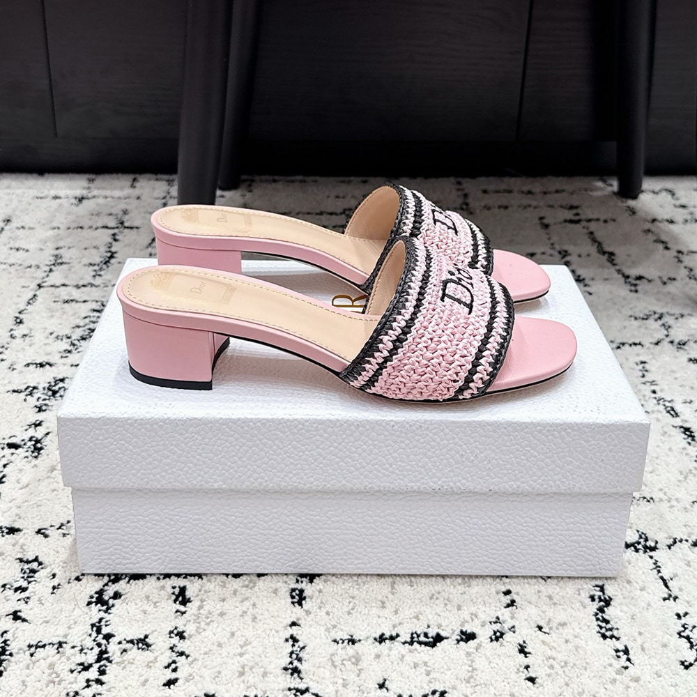 D10riviera D10r Woven Heeled Slide (EU SIZE 35-42)