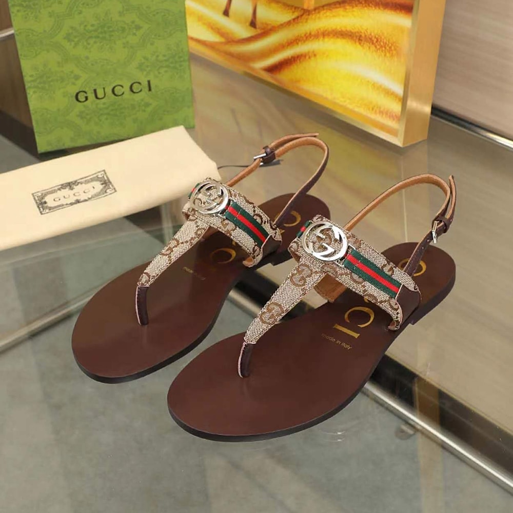 Gvc*1 Women’s Interlocking G Web sandal (EU SIZE 35-42)