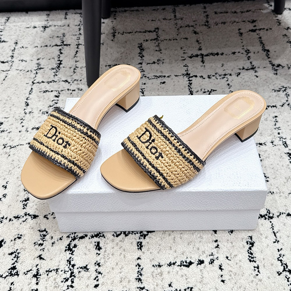 D10riviera D10r Woven Heeled Slide (EU SIZE 35-42)