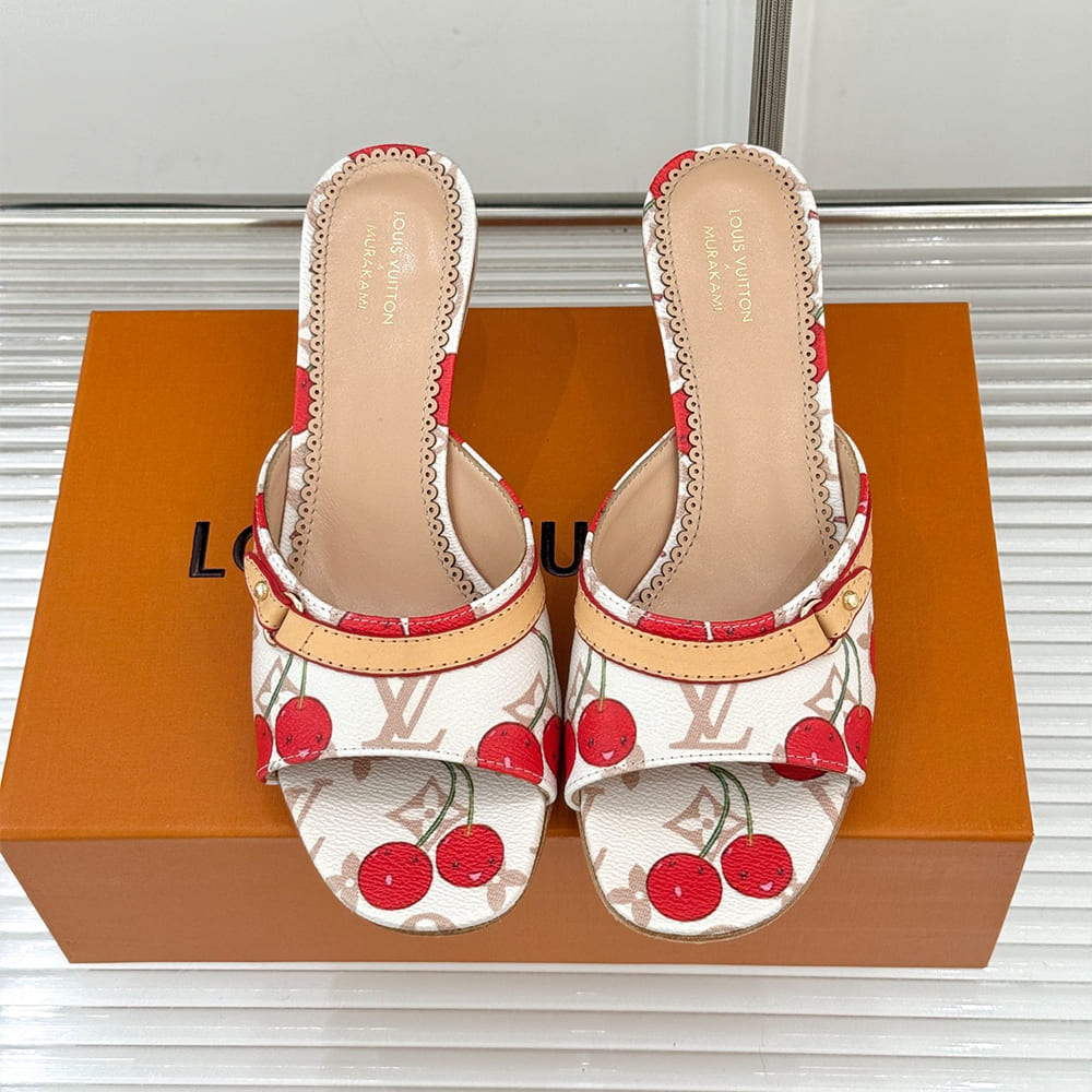 LV x TM 6AM Cherry Mule (EU SIZE 35-42)