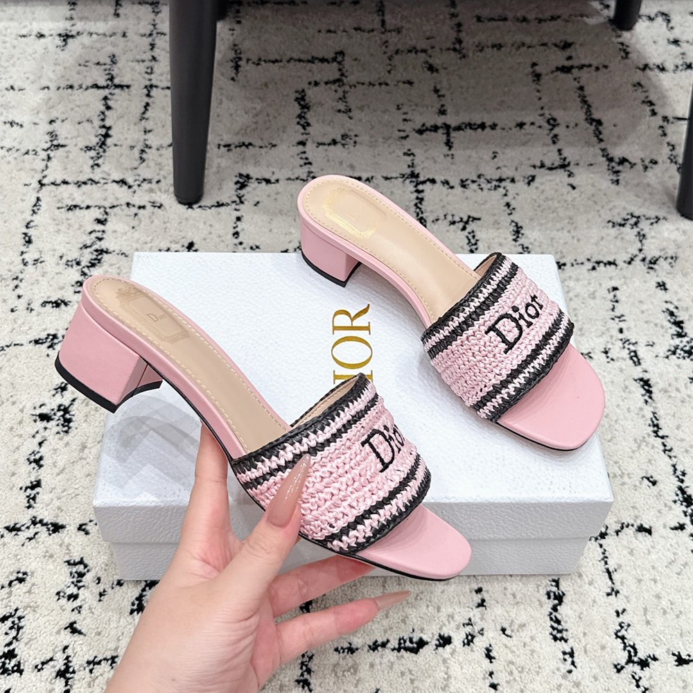 D10riviera D10r Woven Heeled Slide (EU SIZE 35-42)