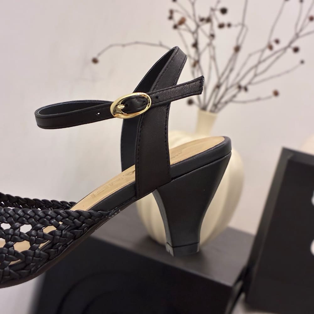 Ch**el Braided Ankle-Strap Sandals (EU SIZE 35-41)