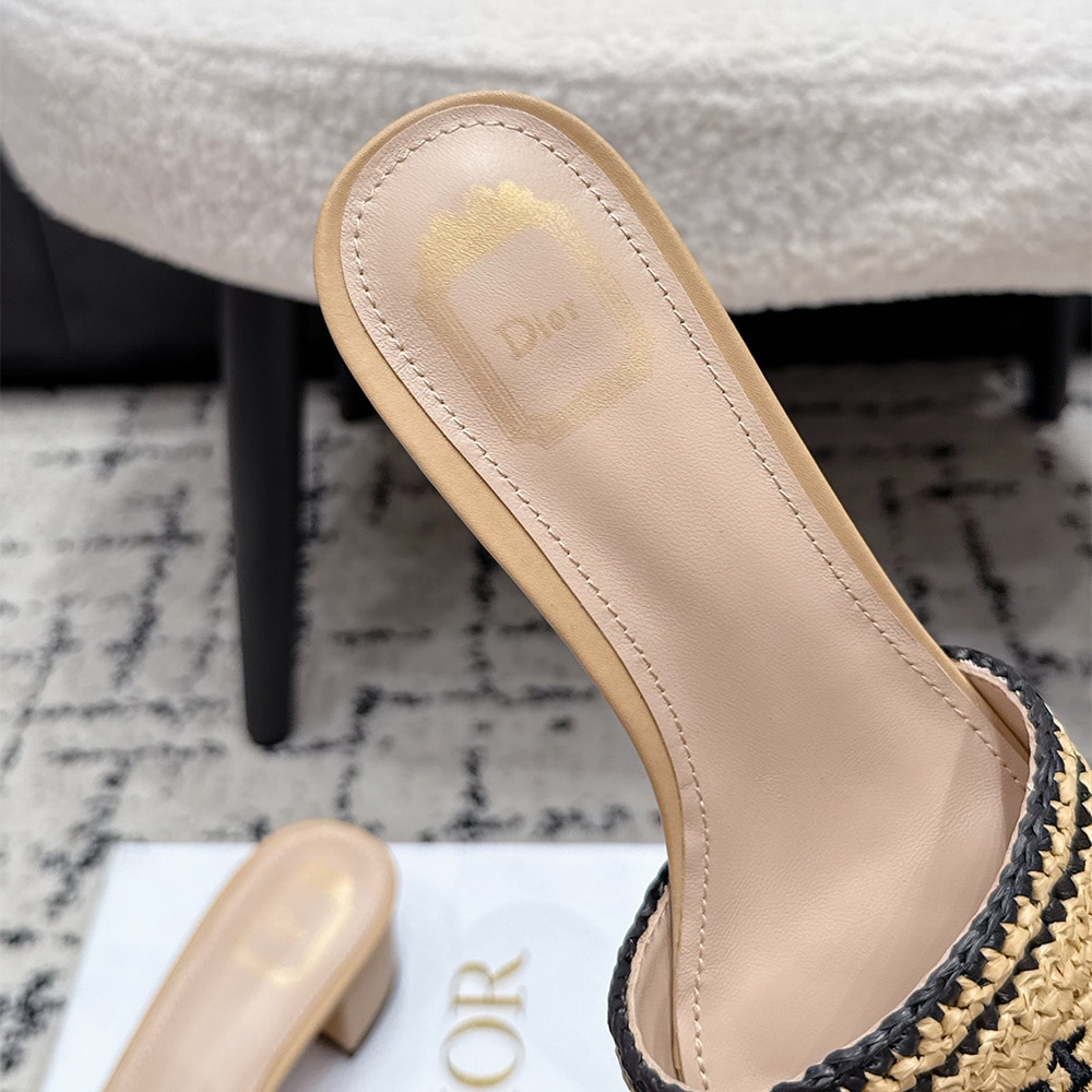D10riviera D10r Woven Heeled Slide (EU SIZE 35-42)