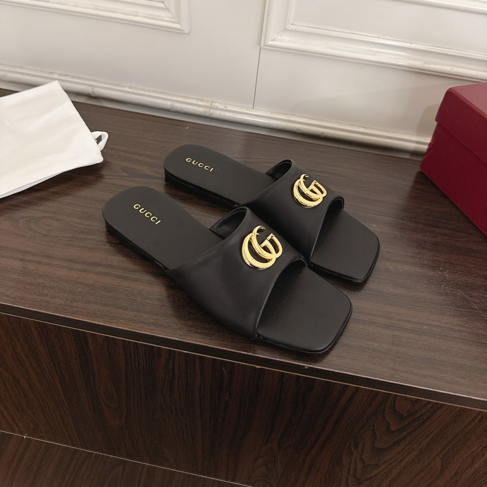 Gvc*1 Women’s slide sandal with Double G(EU SIZE 35-42)