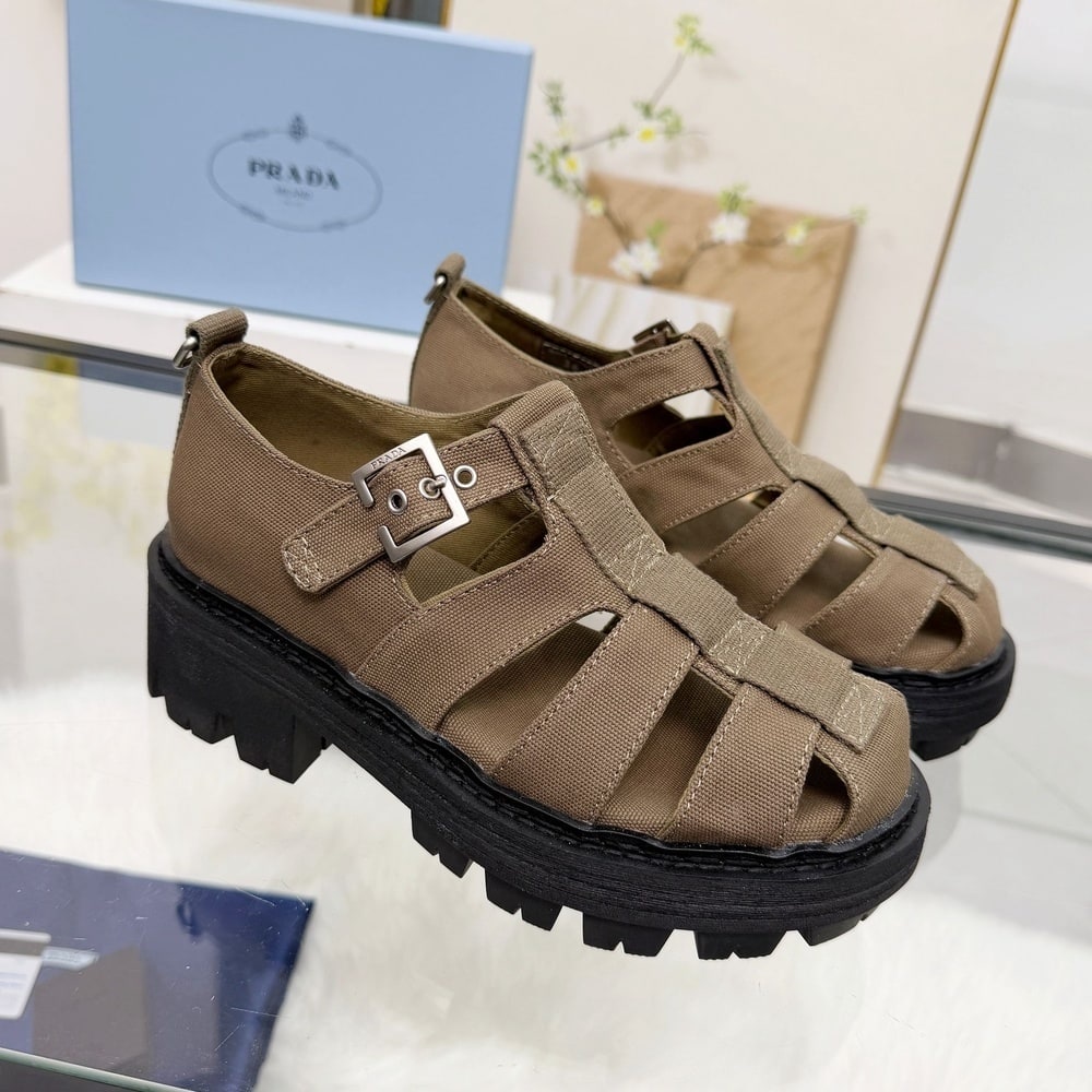Pra*a Canvas fisherman sandals (EU SIZE 35-41)