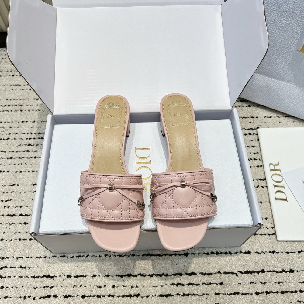 D10r Cannage Heeled Slide (EU SIZE 35-42)