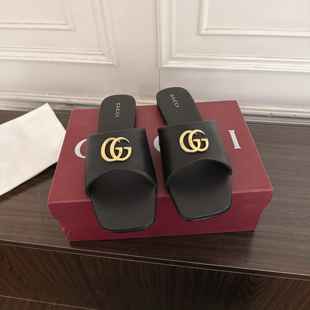 Gvc*1 Women’s slide sandal with Double G(EU SIZE 35-42)