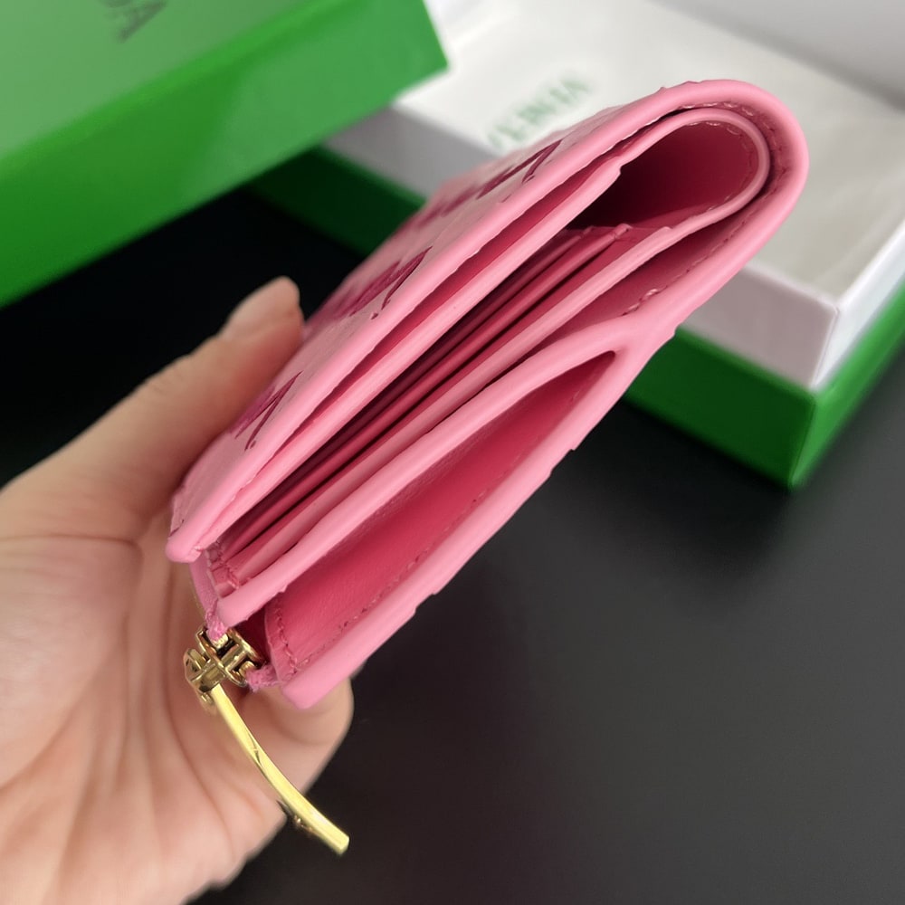 B0tt*ga Ven*ta Intrecciato Small Bi-Fold Wallet(HIGH-END GRADE)