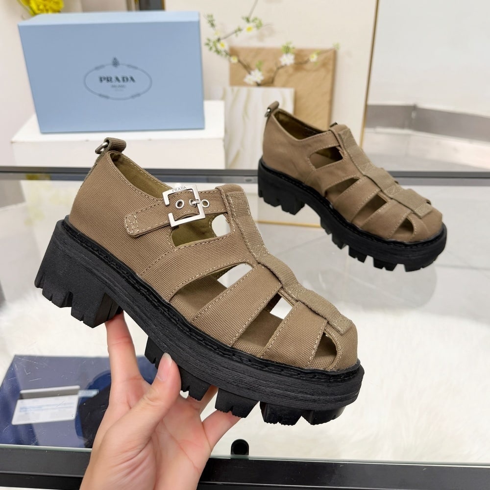 Pra*a Canvas fisherman sandals (EU SIZE 35-41)