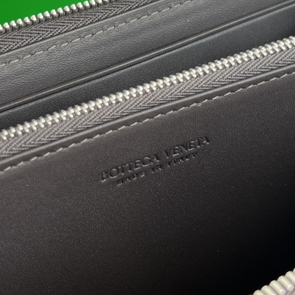 B0tt*ga Ven*ta Intrecciato Piccolo Zip Around Wallet(HIGH-END GRADE)
