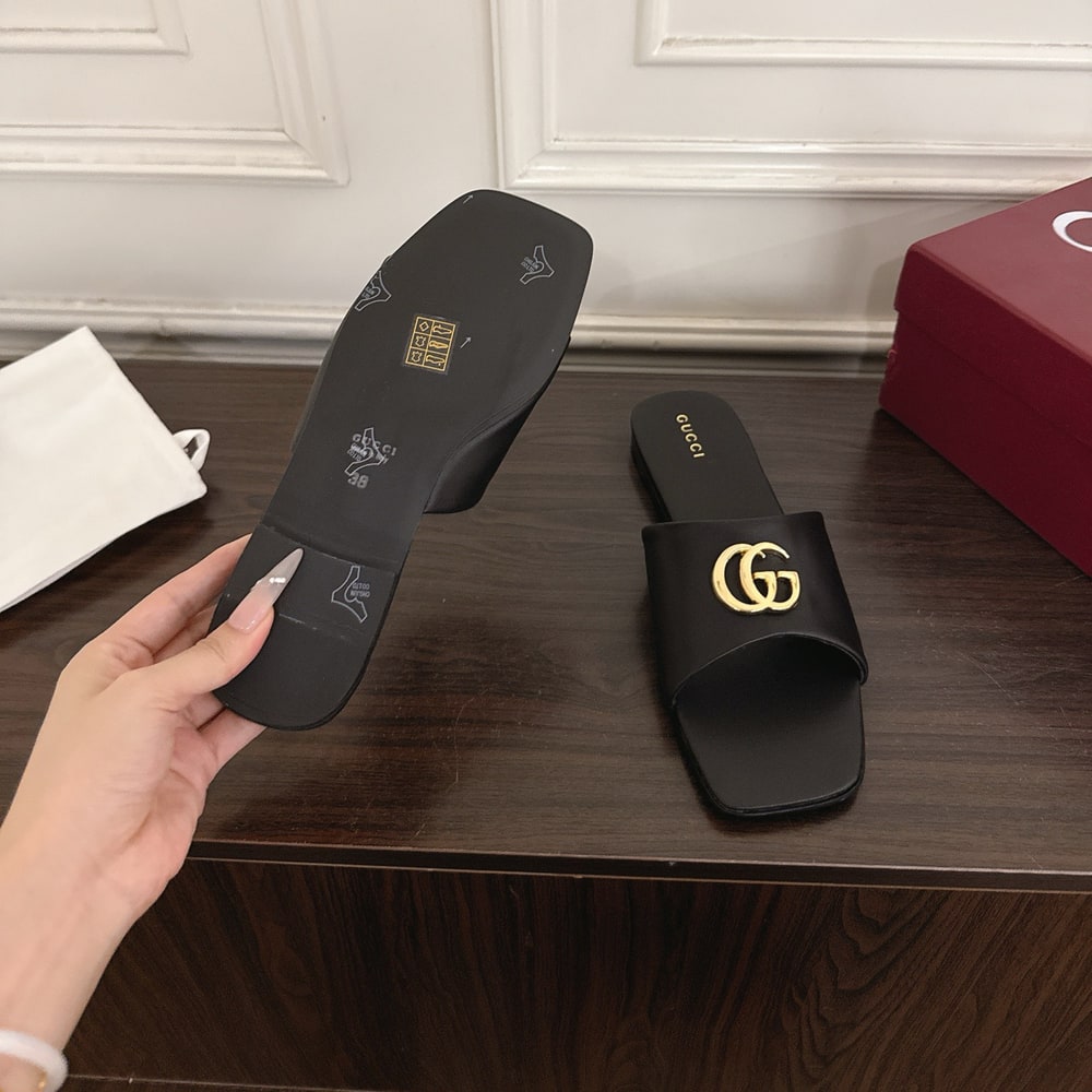 Gvc*1 Women’s slide sandal with Double G(EU SIZE 35-42)