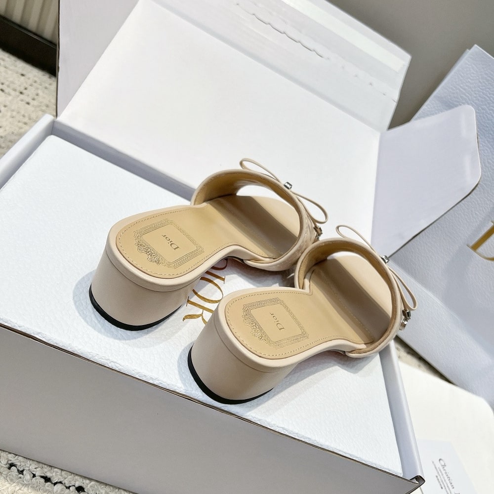 D10r Cannage Heeled Slide (EU SIZE 35-42)