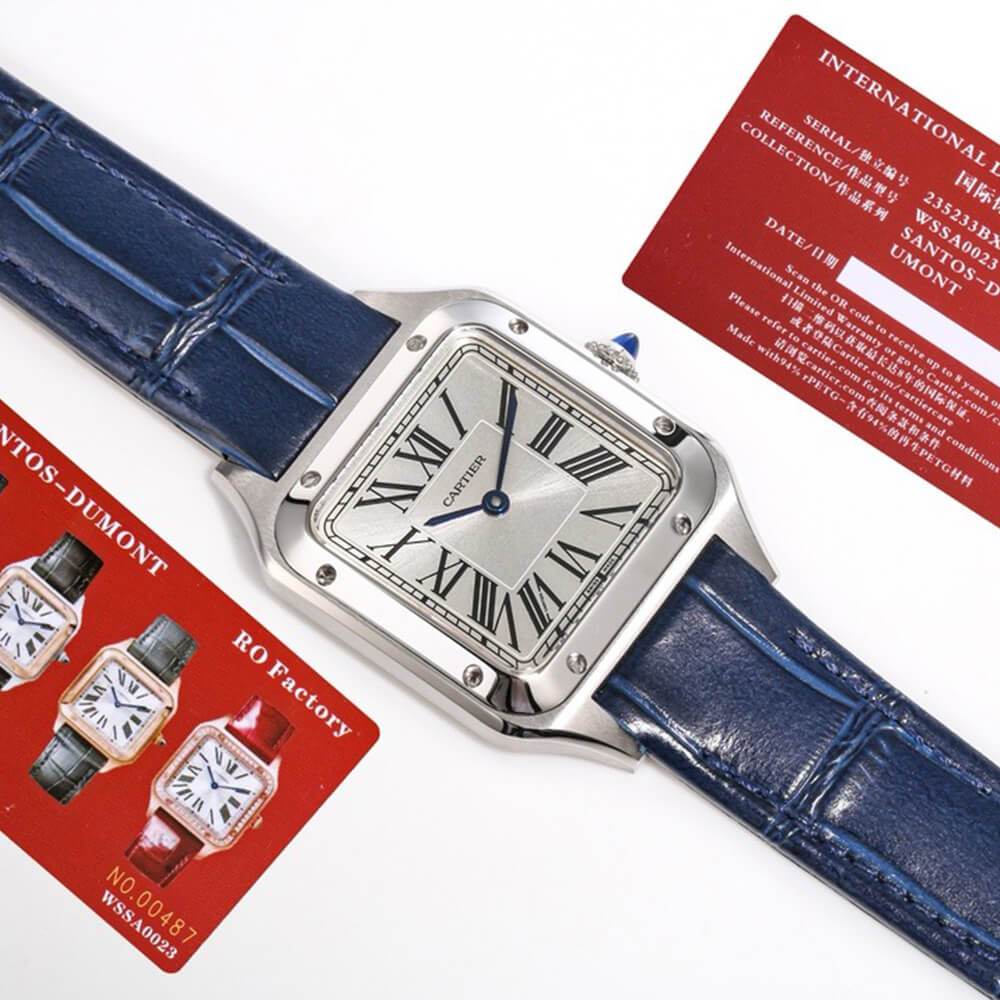 Ca*t1er Small Santos-Dumont watch