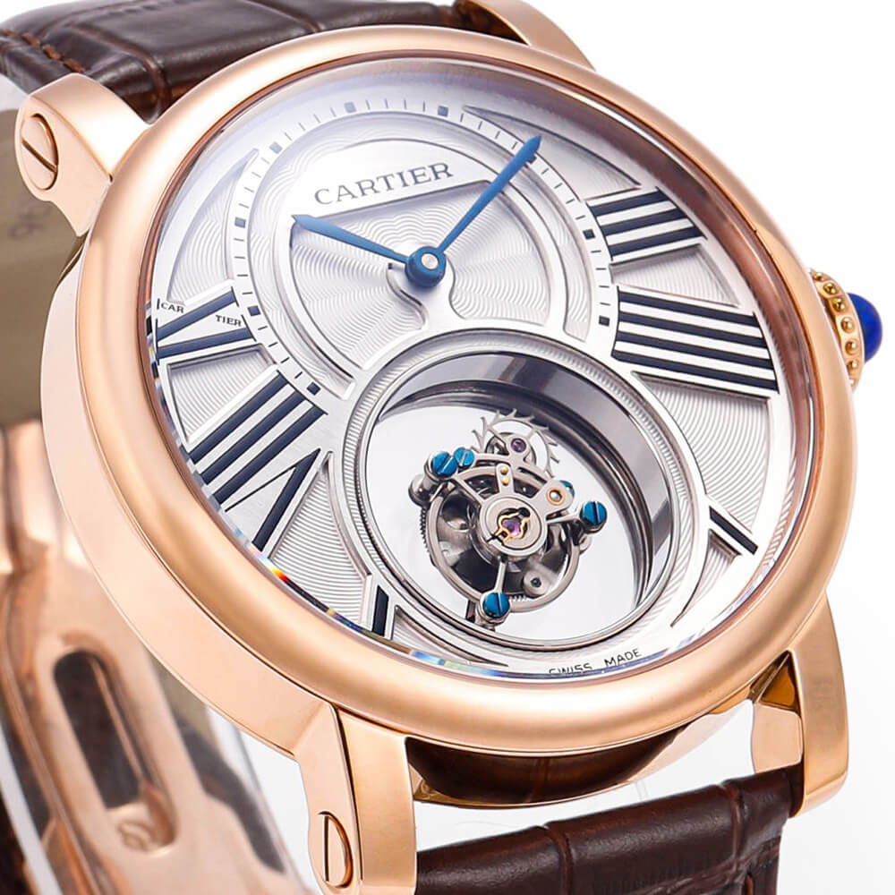 Rotonde de Ca*t1er Double Tourbillon watch