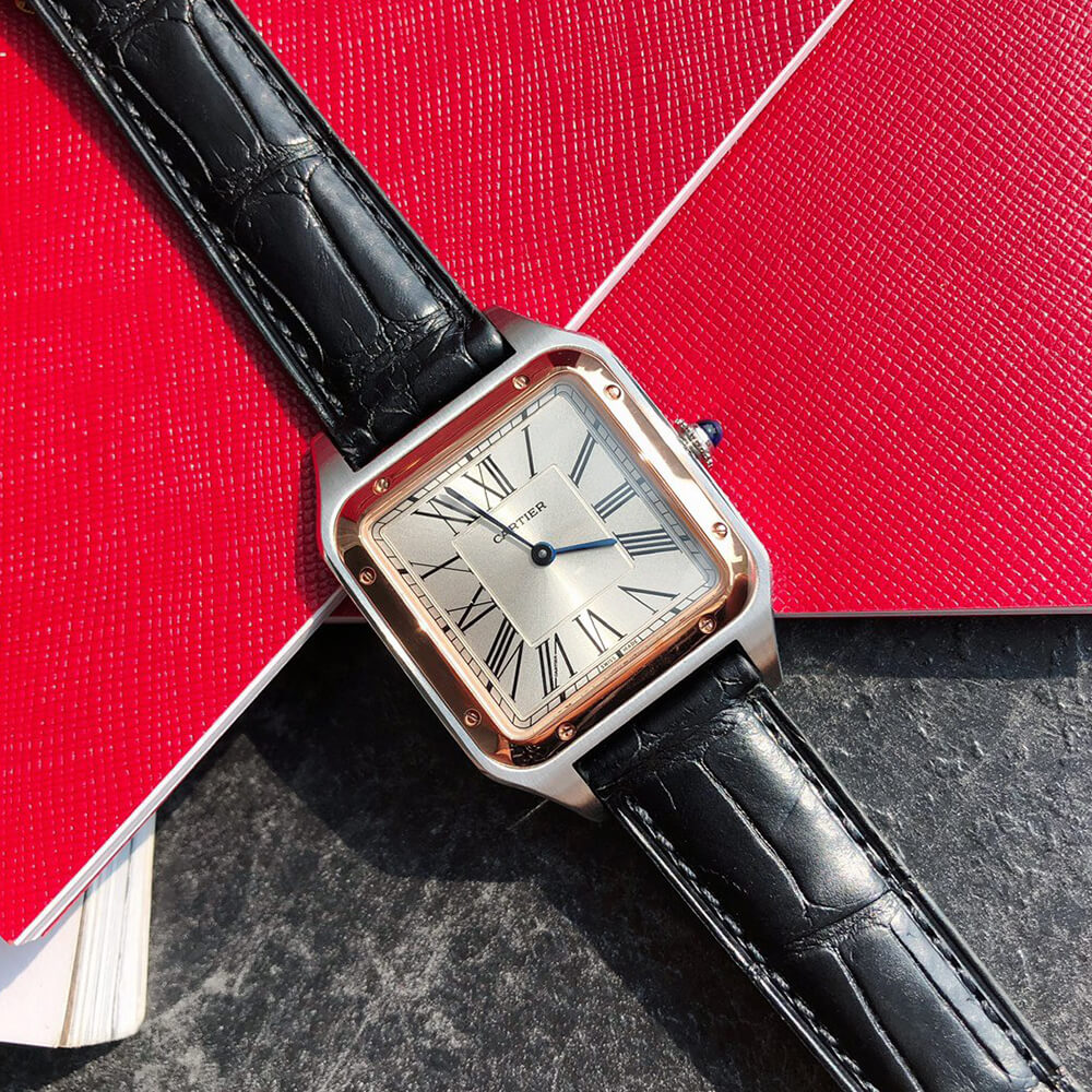 Ca*t1er Small Santos-Dumont watch