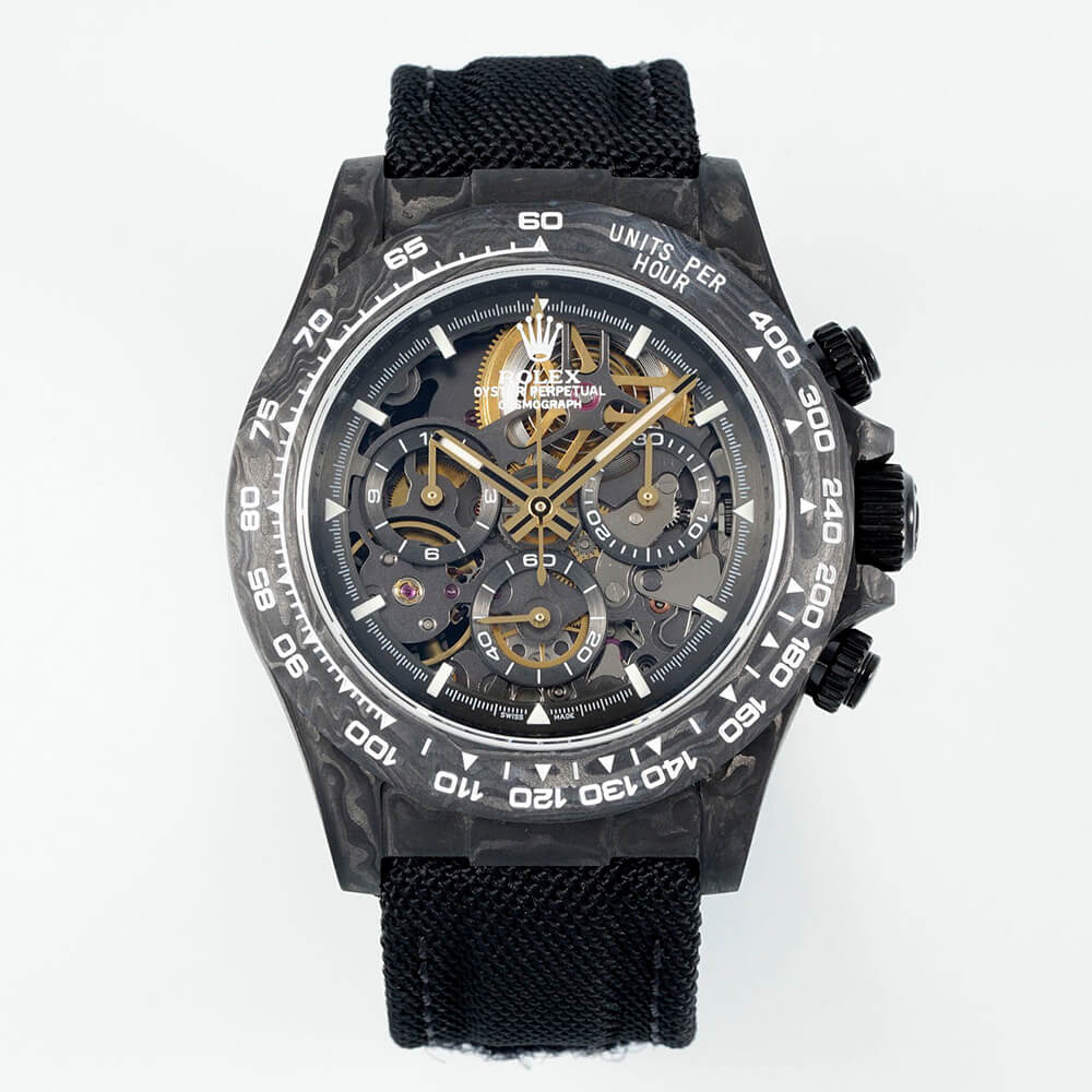 R01ex Diw Daytona skeleton dial