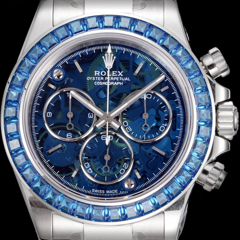 R01ex Diw Daytona skeleton dial