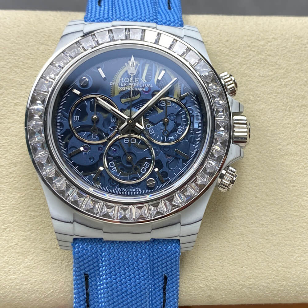 R01ex Diw Daytona skeleton dial