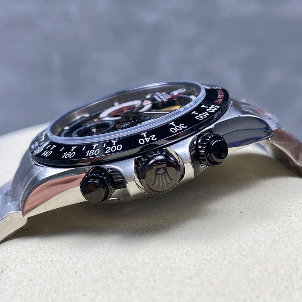 R01ex Diw Daytona skeleton dial