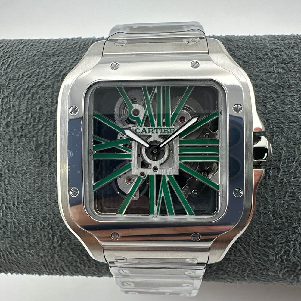 Ca*t1er Santos Skeleton Watch