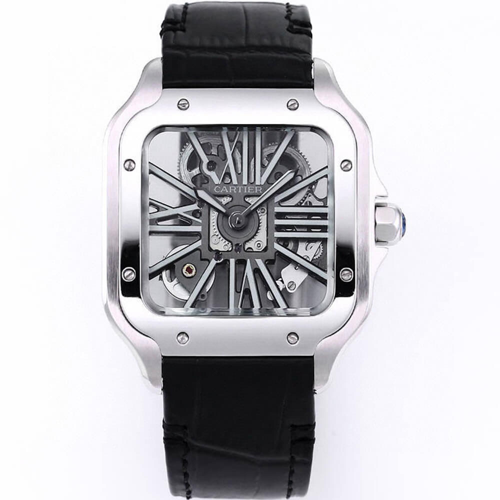 Ca*t1er Santos Skeleton Watch
